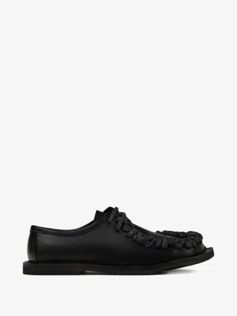 CamperLab Eki flätade läderloafers