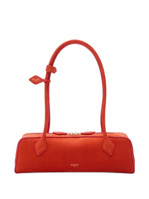 Alaïa medium Teckel suede shoulder bag