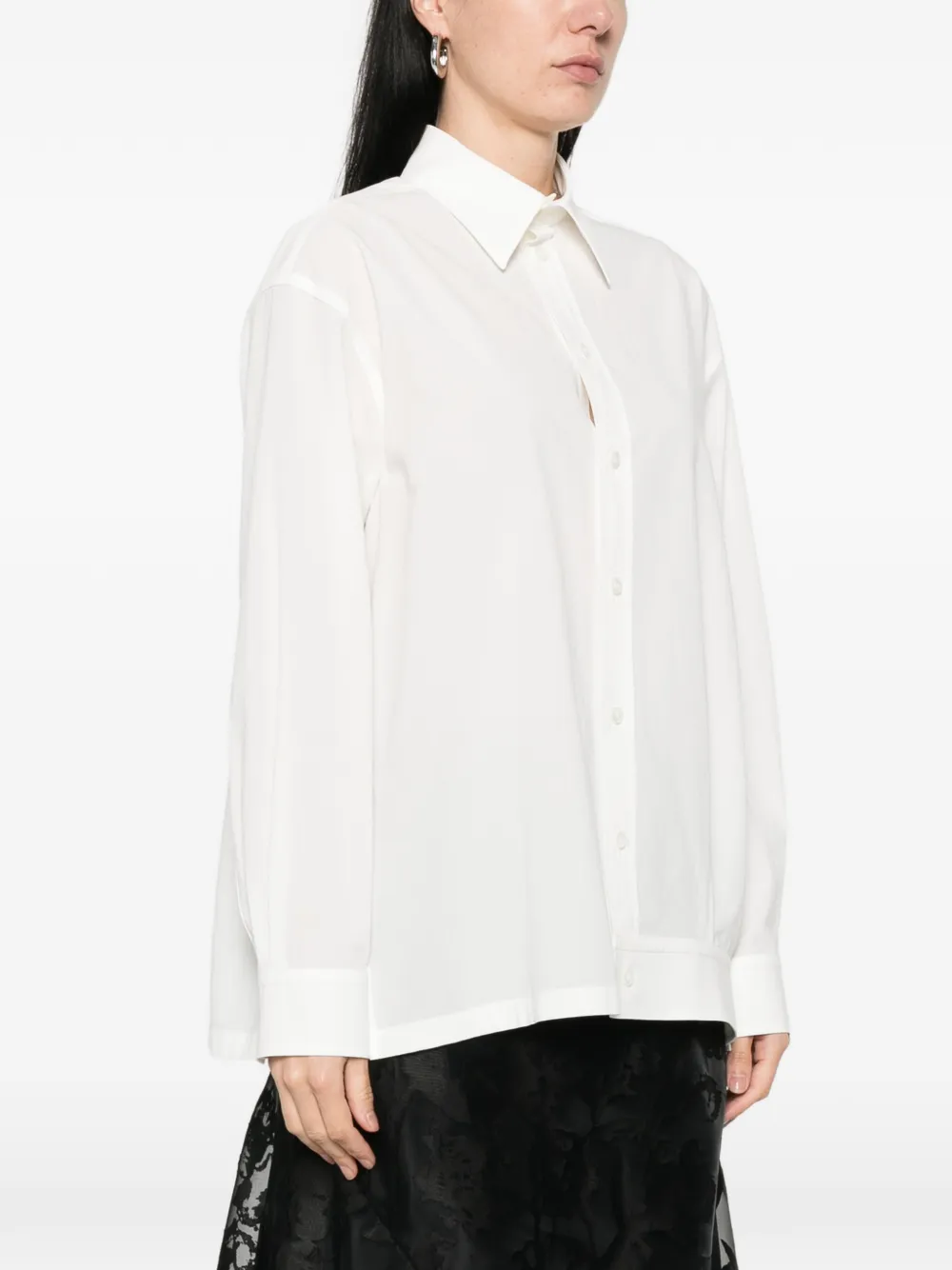 Issey Miyake Odd blouse Wit