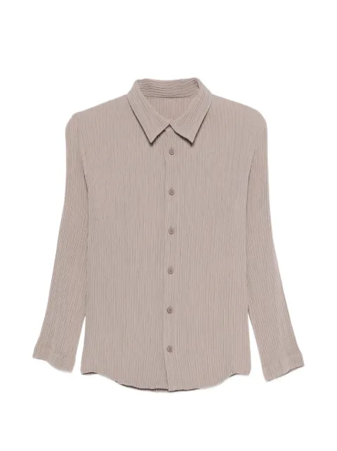 Issey Miyake Camicia Hatching Pleats