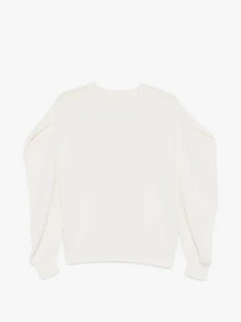 Issey Miyake suéter con mangas farol