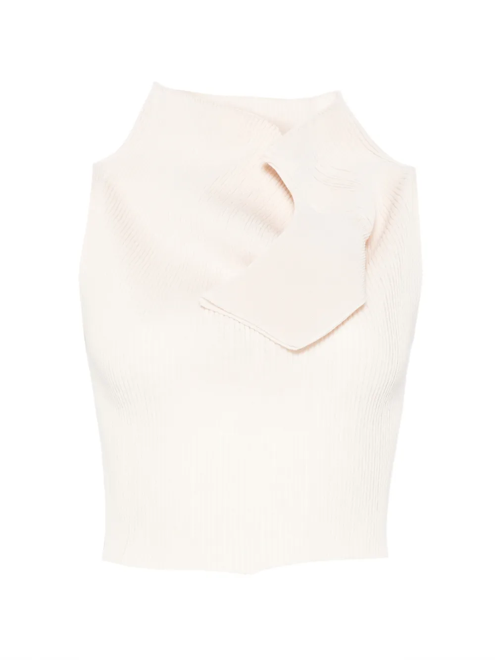 Issey Miyake high neck top - Toni neutri