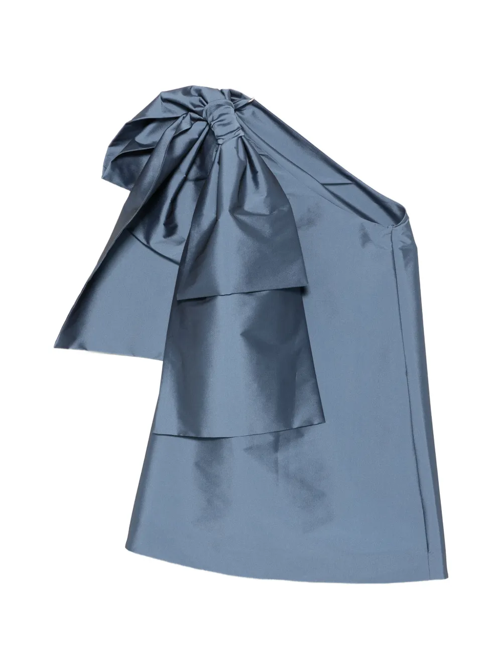 Bernadette Winnette one-shoulder bow mini dress - Blu