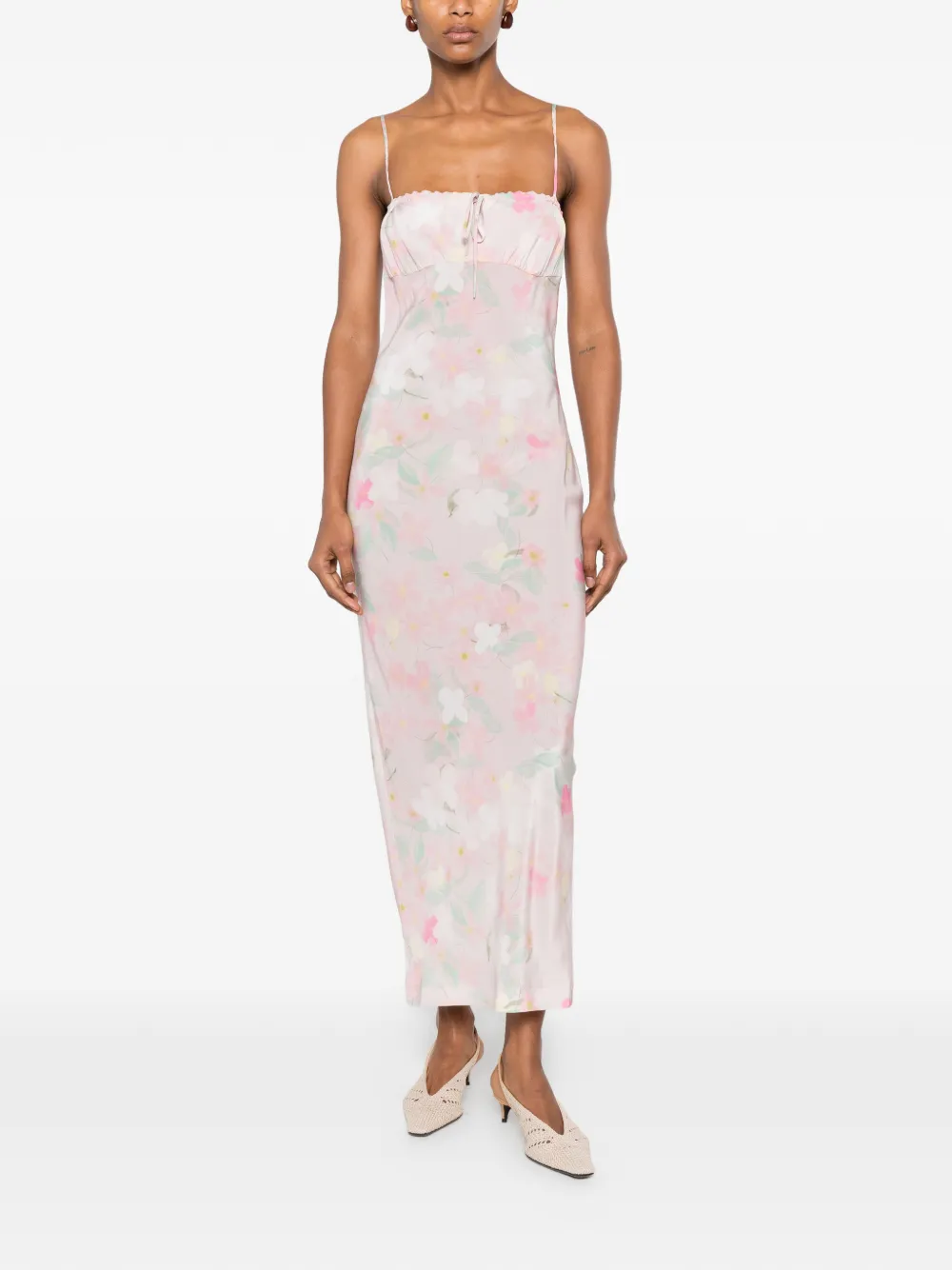Bernadette Slip Dress Riri in Pink, view 2