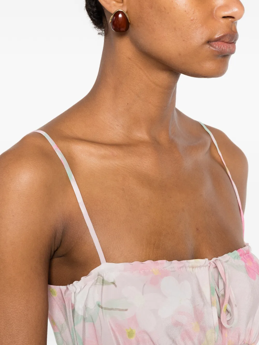 Bernadette Slip Dress Riri in Pink, view 5