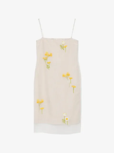 Bernadette Rachel floral-embroidered midi dress