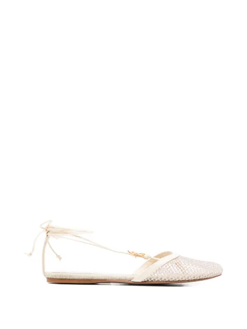 FARM Rio lace-up starfish-detail sandals