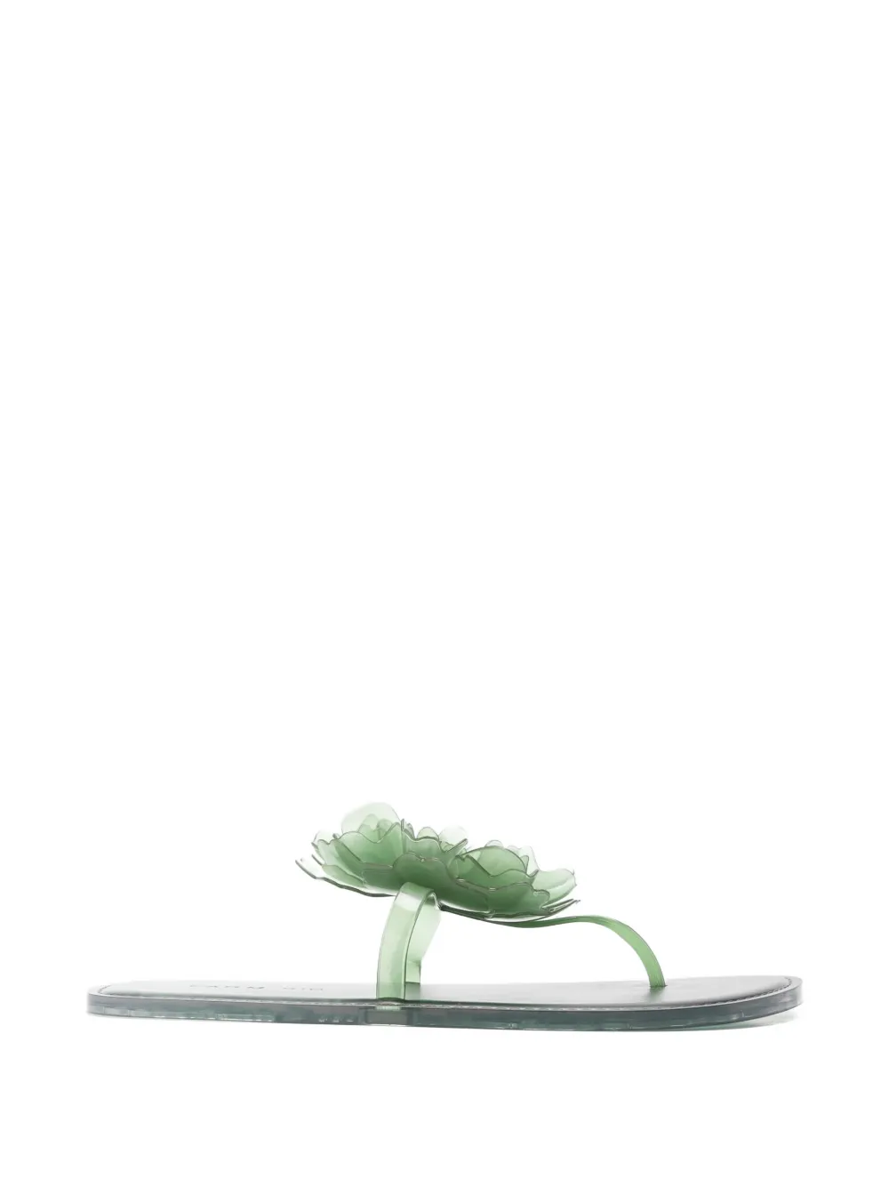 FARM Rio semi-transparent finish flip-flops - Grün