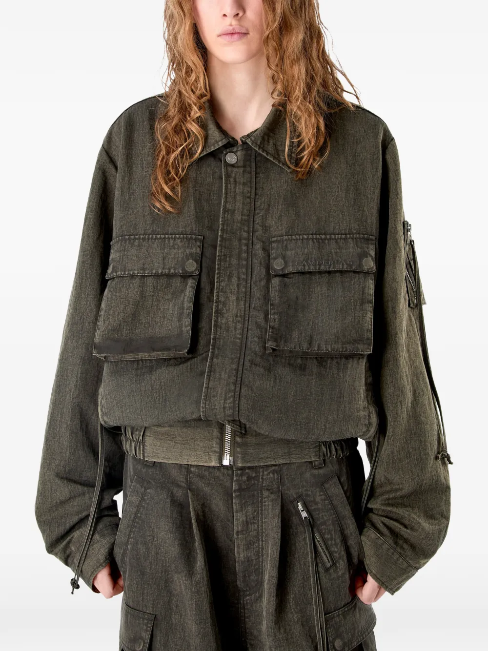  Camperlab Pocket Zip Jacket - Green 