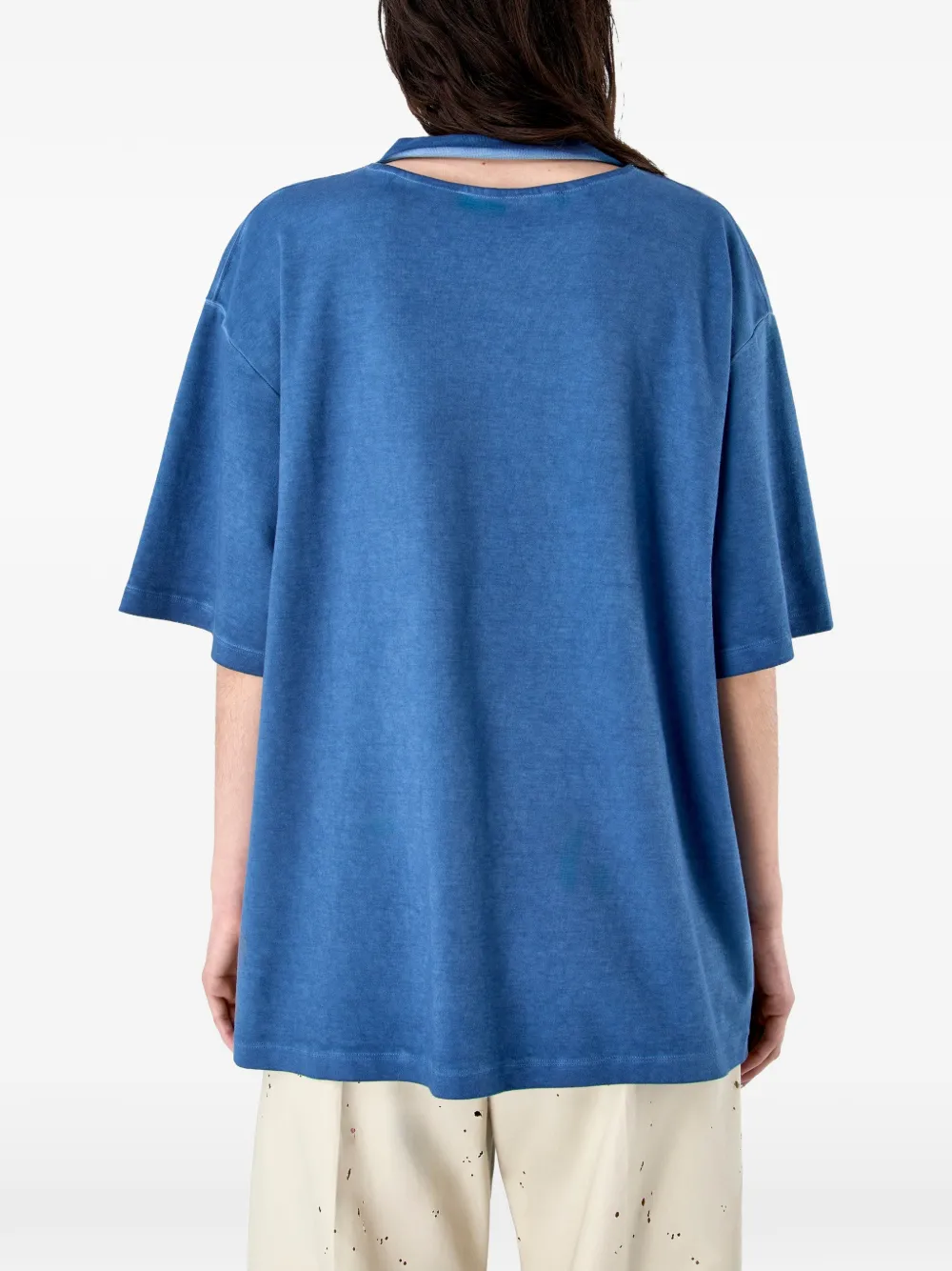 CamperLab T-shirt met logo Blauw