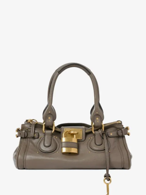 Chloé Paddington padlock detail shoulder bag
