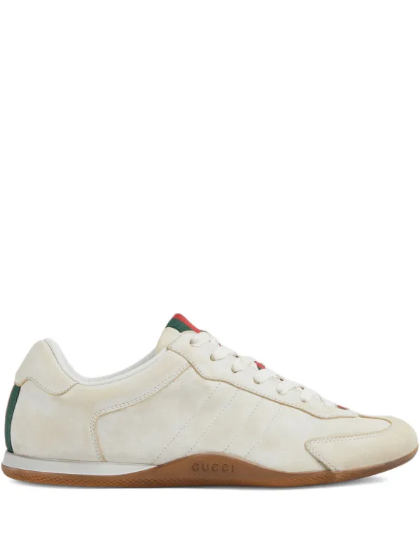 Gucci Shift Sneakers in White
