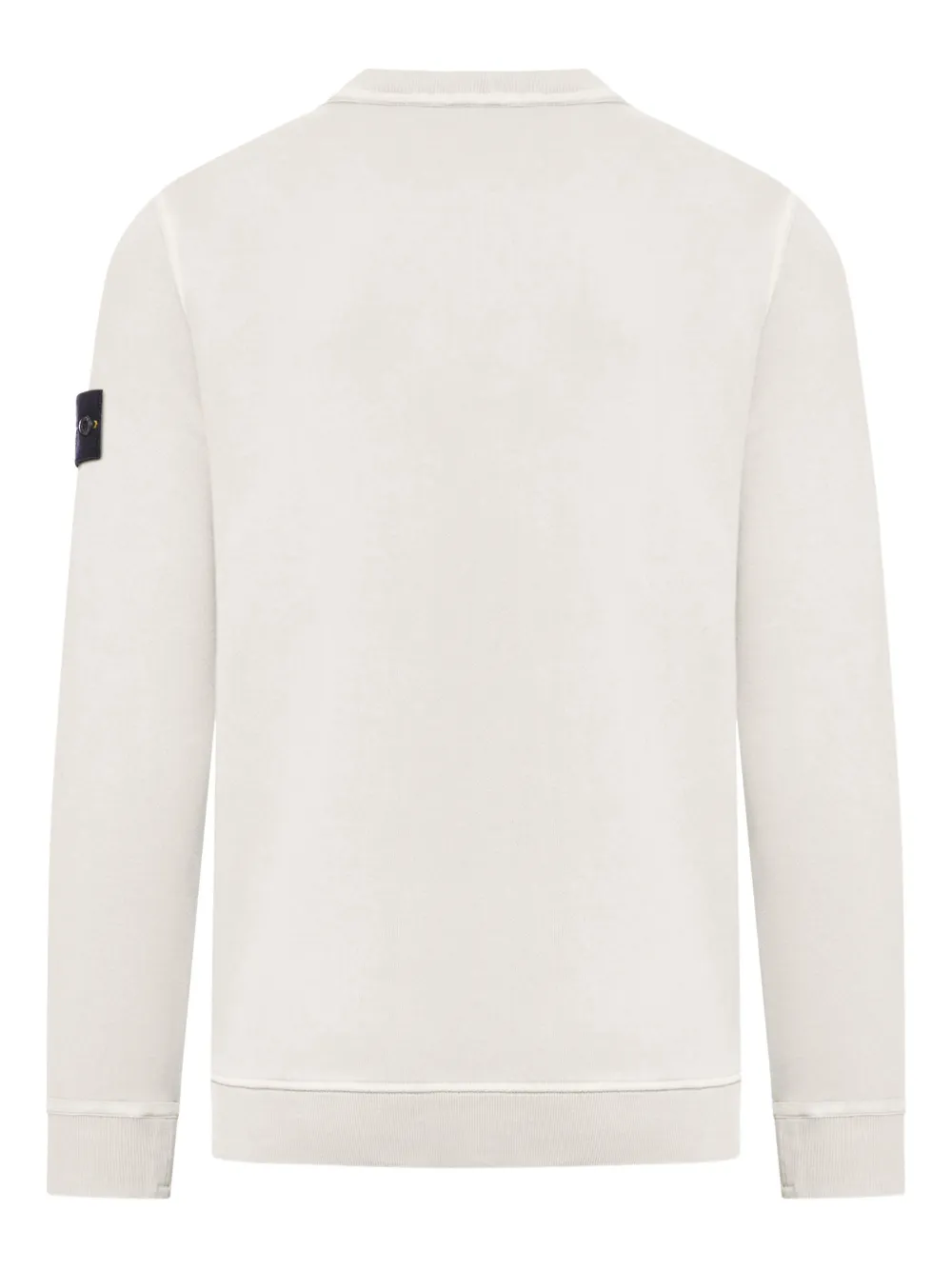 Stone Island compass logo crew-neck sweatshirt - Beige