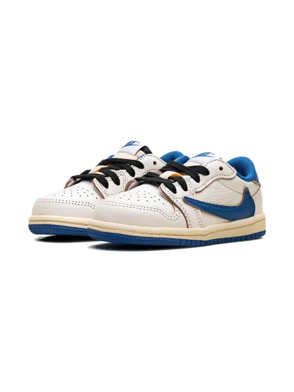 Jordan Kids x Travis Scott x Fragment Design Air Jordan 1 low sneakers Beige