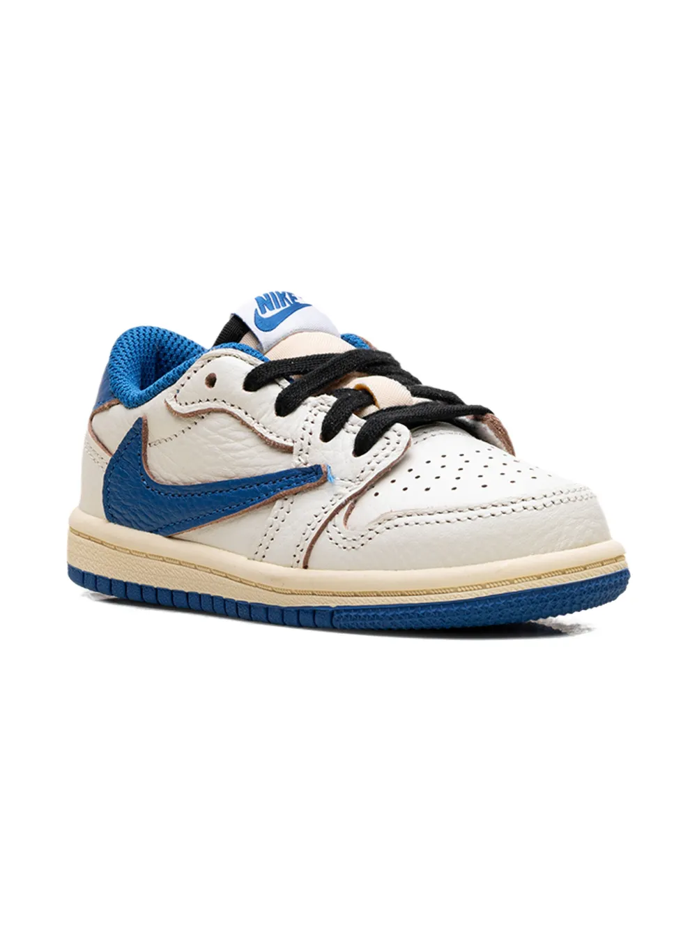 Jordan Kids x Travis Scott x Fragment Design Air jordan 1 low sneakers - Toni neutri
