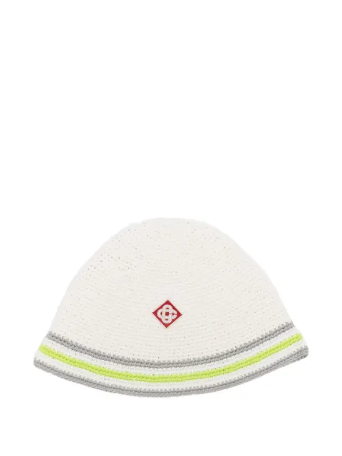 Casablanca gorro de pescador con detalle de rayas