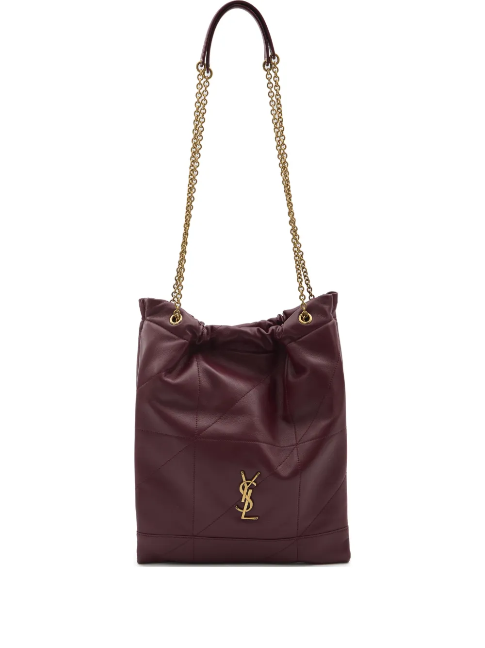 Saint Laurent Jaimne Pochon quilted shoulder bag - Rot