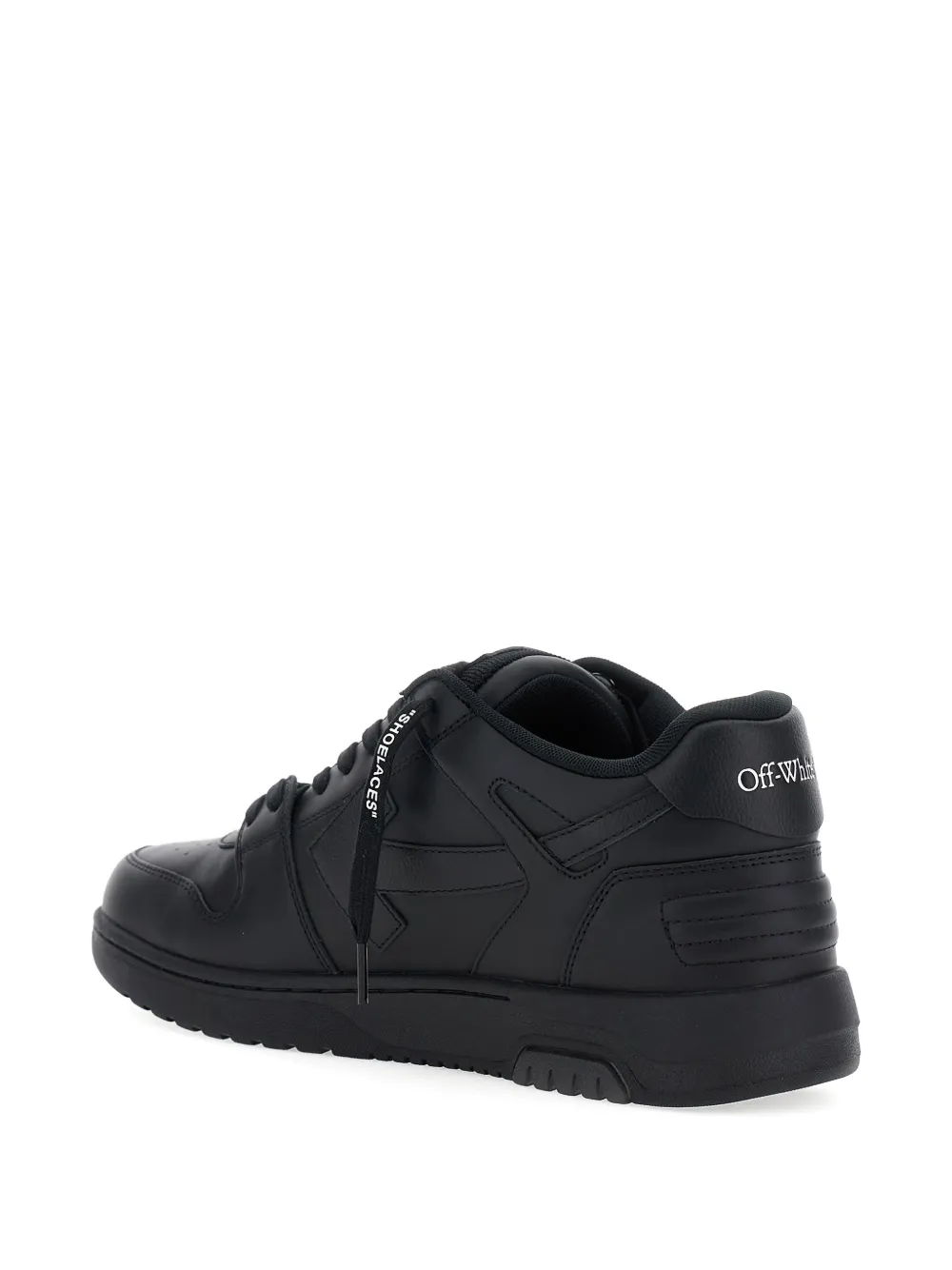 Off-White Out Of Office geperforeerde sneakers Zwart