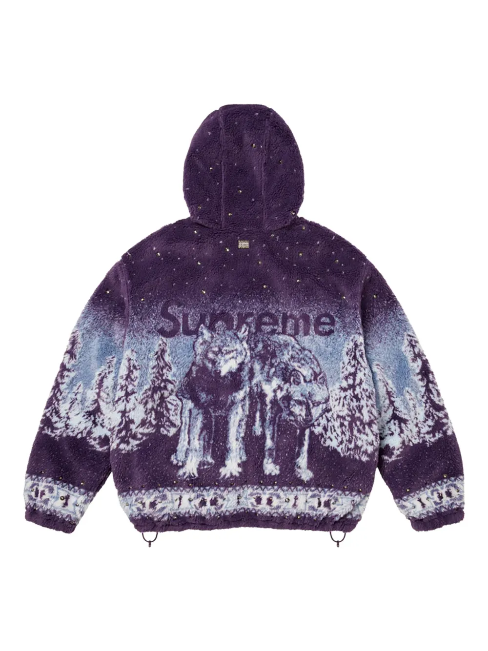 Supreme reversible hooded fleece jacket | Chamarras con capucha | Image 2