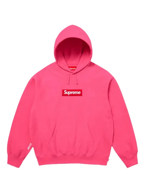 Supreme Hoodie mit Logo-Patch