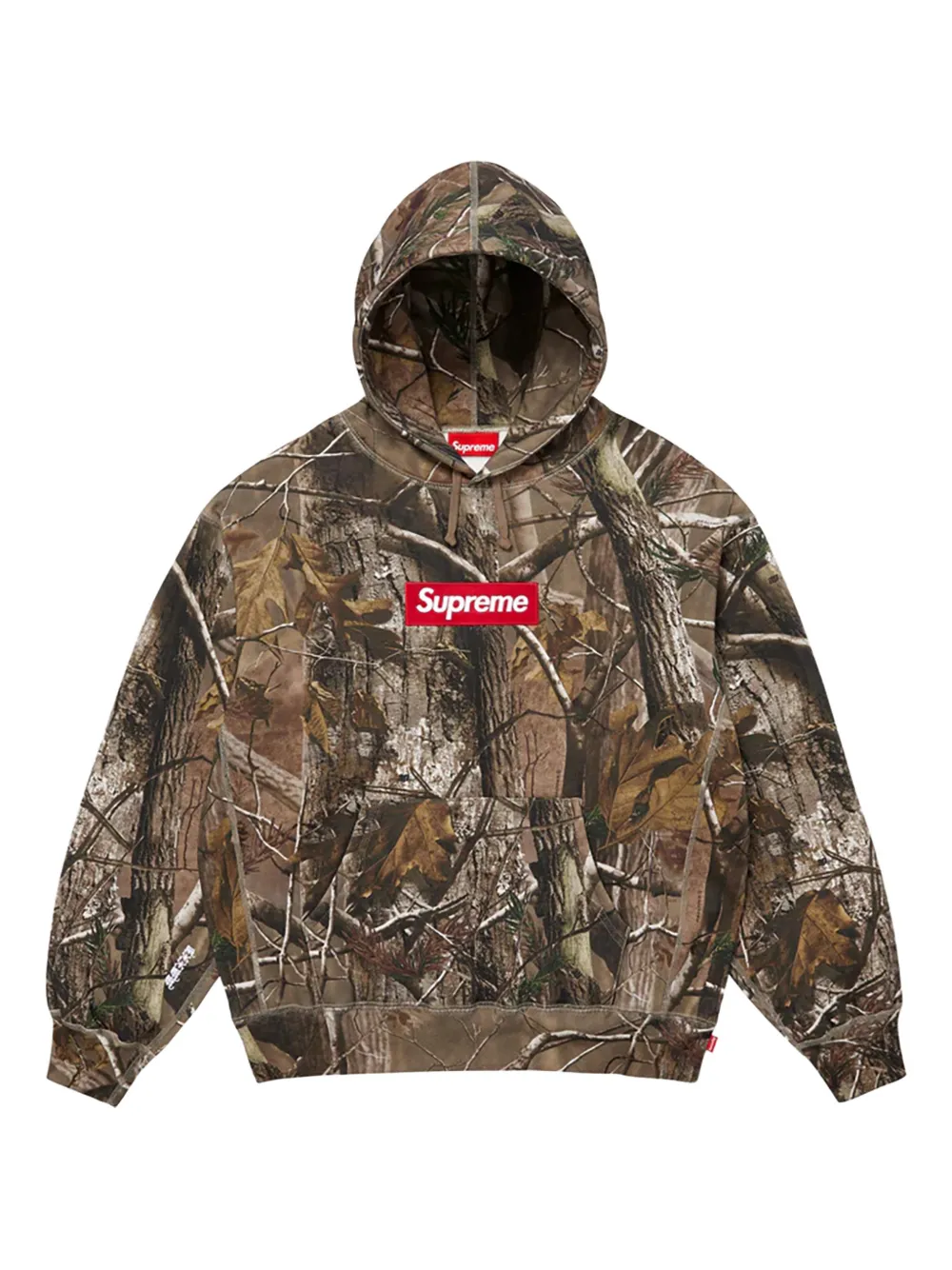 Supreme Box-logo hoodie - Marrone