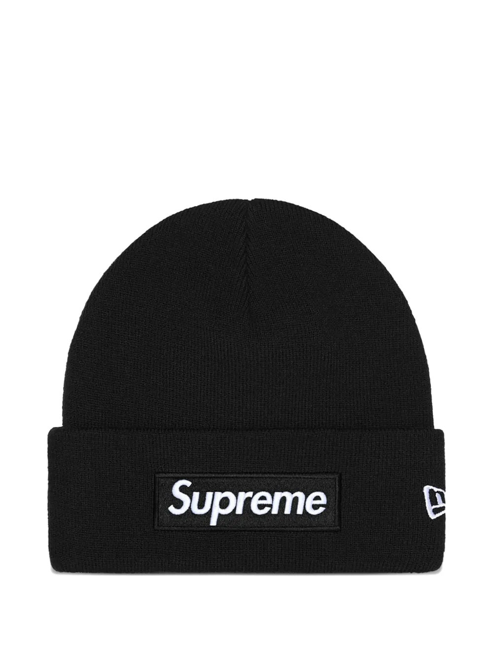 Supreme x New Era® box logo beanie - Nero