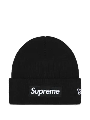 Supreme x New Era box-logo Beanie | Black | FARFETCH RO