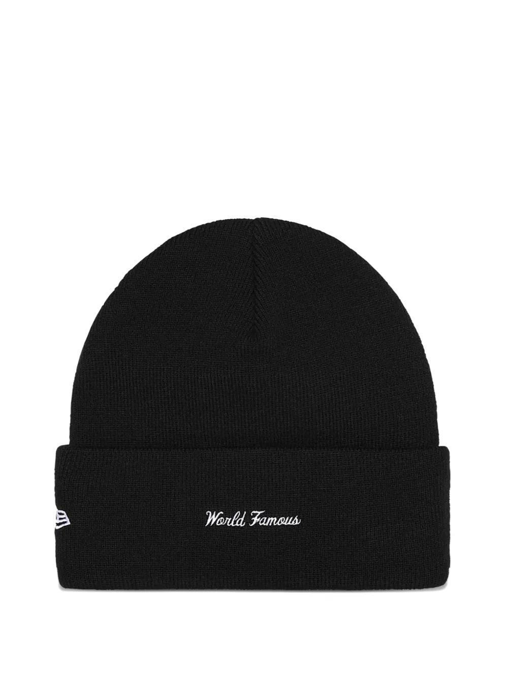 Supreme x New Era box logo beanie - Zwart