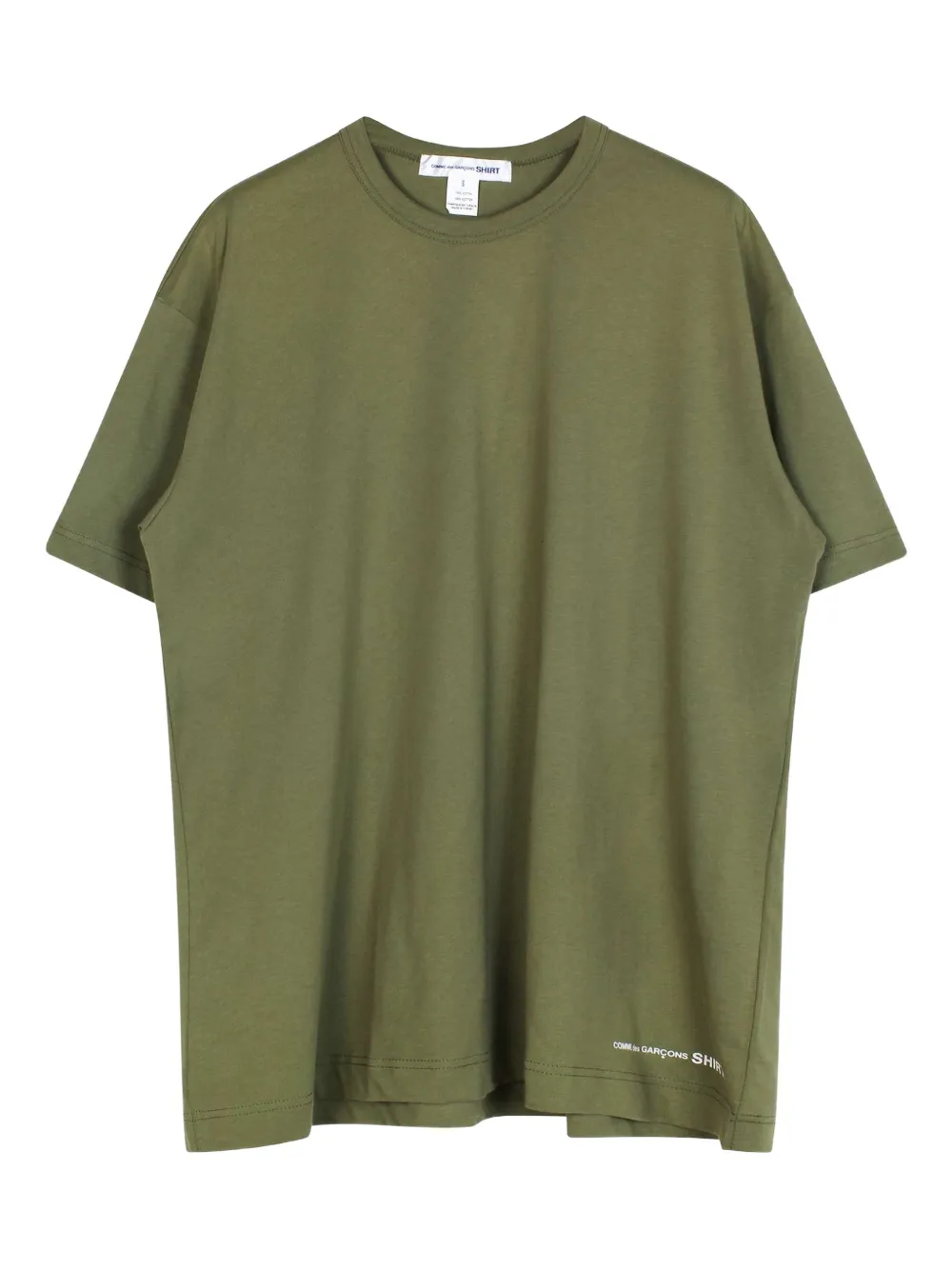 Comme Des Garçons Shirt T-shirt con logo - Verde