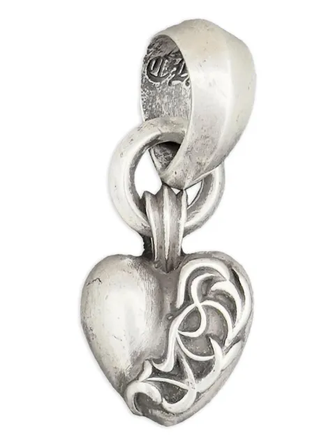 Chrome Hearts floral-heart pendant