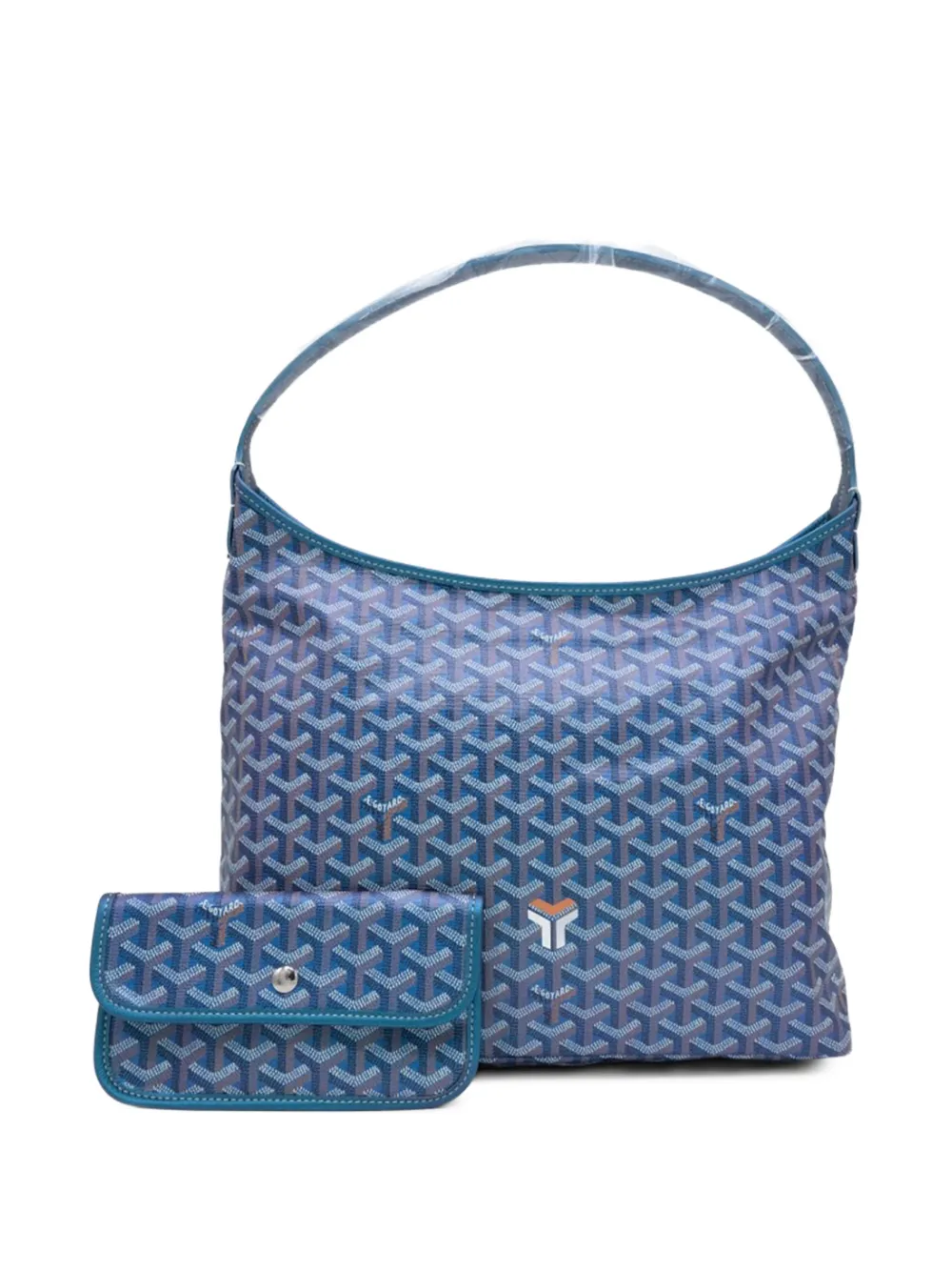Goyard Pre-Owned Boheme "Pearly Blue" schoudertas Blauw
