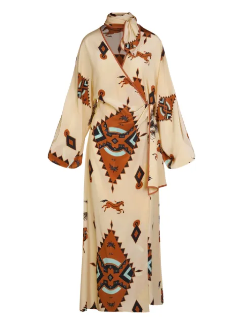 Johanna Ortiz Ollantay wrap dress