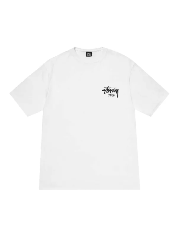 ホワイト　STUSSY PARIS TEE Мサイズ　ナチュラル 33143314_63770726_600.jpg