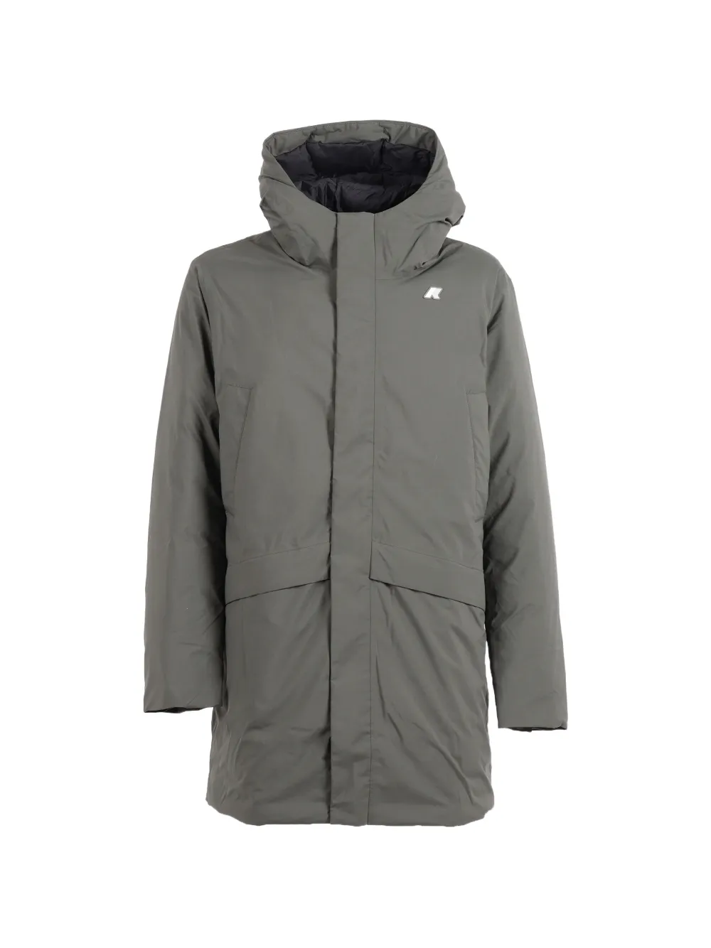 K-Way Jarno St Thermo hooded coat - Grigio