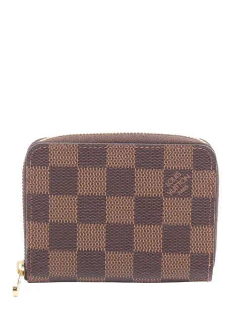 Louis Vuitton Pre-Owned monedero Damier Ebene Zippy 2018