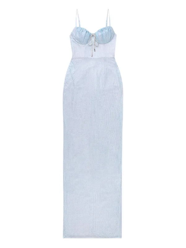 Crystal Hotfix Gown L