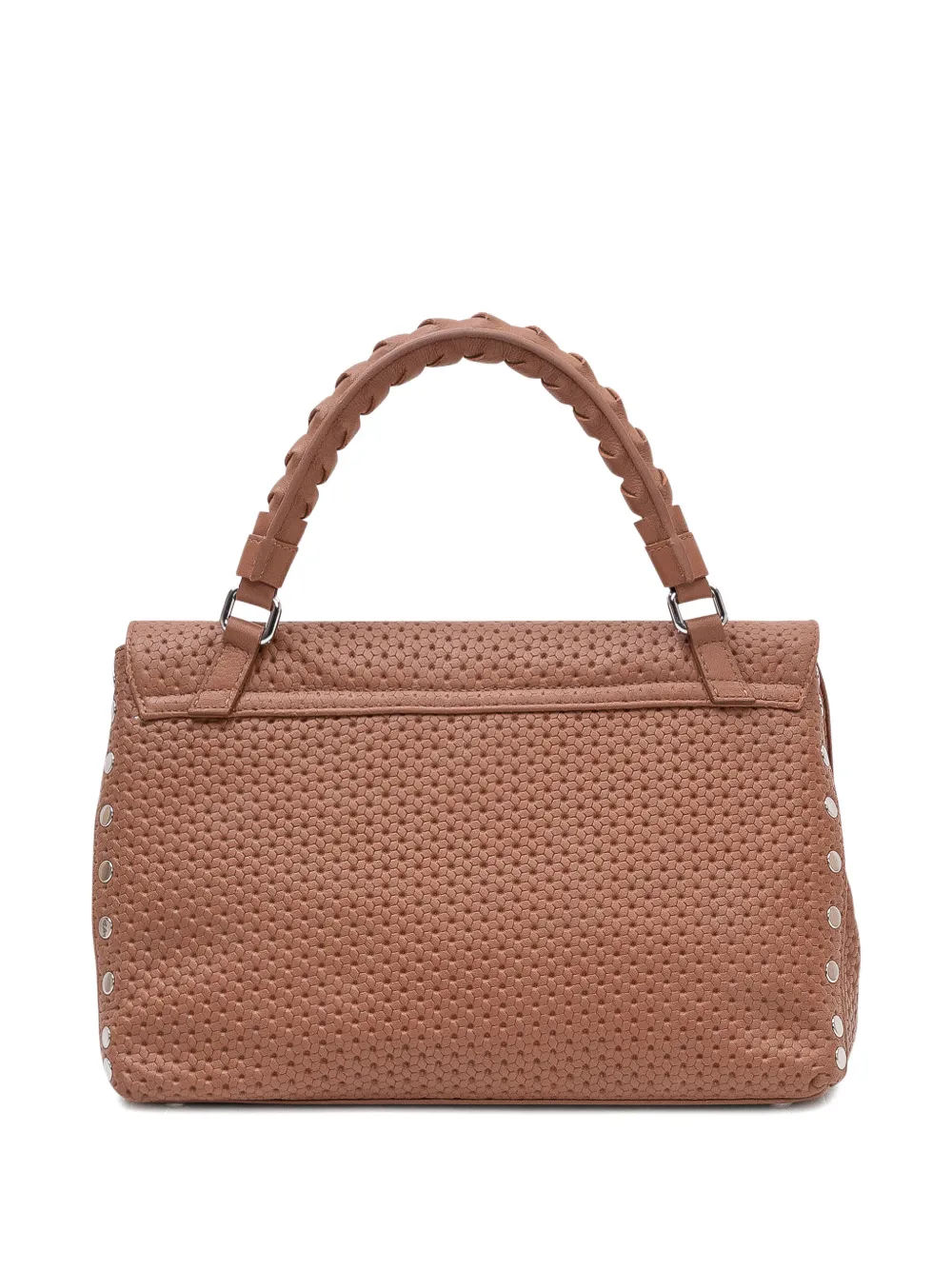 Zanellato Postina braided-handle tote bag - Bruin