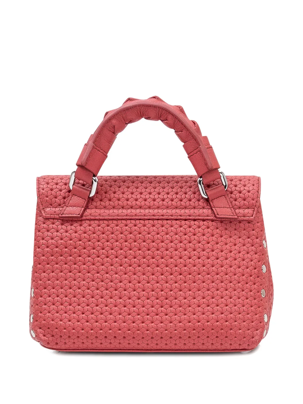Zanellato Postina braided-handle tote bag - Rood