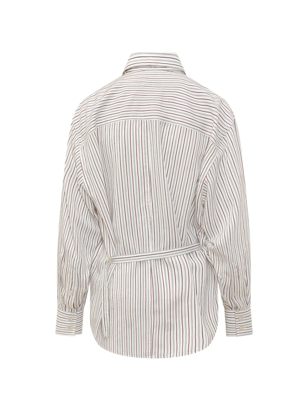 ISABEL MARANT striped-pattern shirt - Wit
