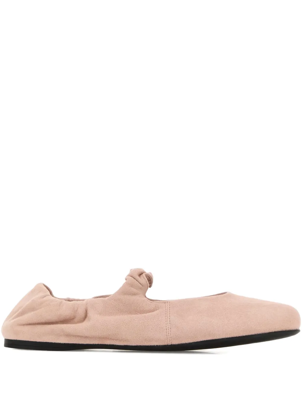 Miu Miu suede Mary Jane ballet flats - Rosa