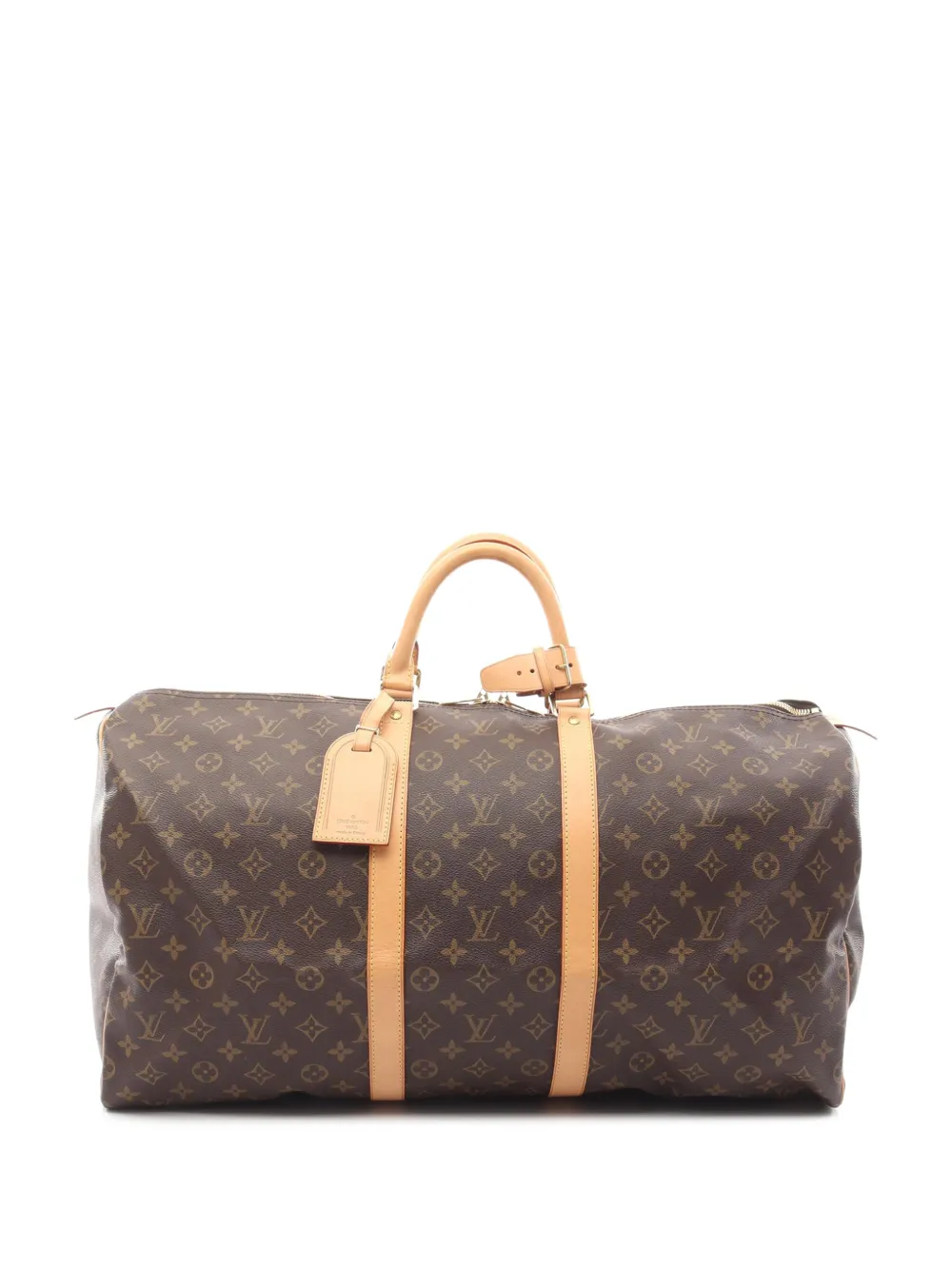 Louis Vuitton Pre-Owned 2001 Monogram Keepall 55 travel bag - Brown