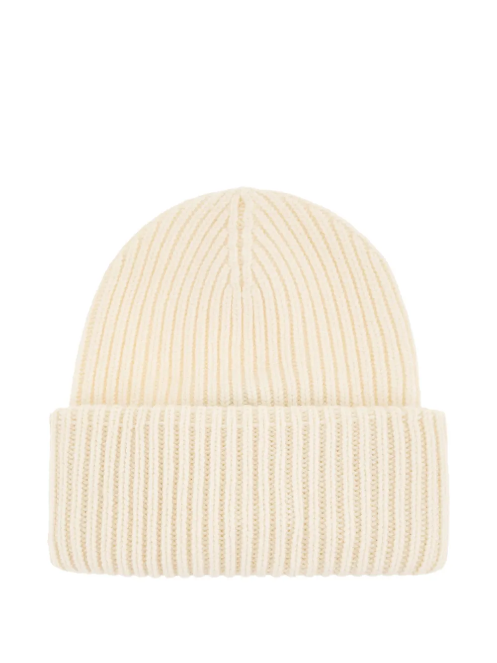 MC2 Saint Barth Berry logo-patch beanie hat - Wit