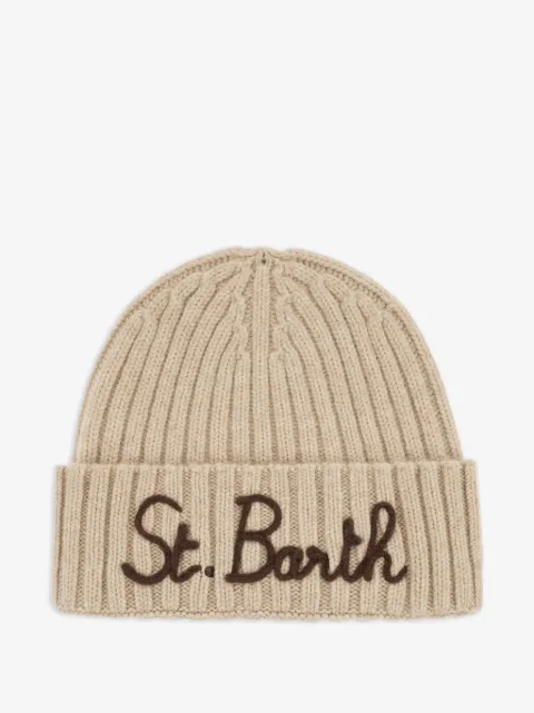 MC2 Saint Barth Wengen ribbed beanie hat