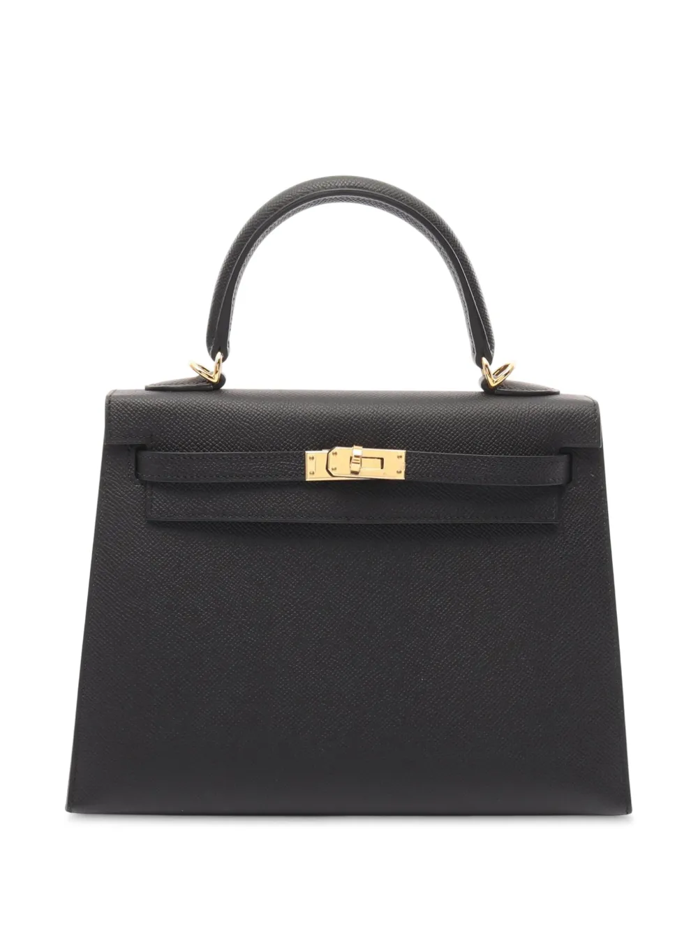 Hermès Pre-Owned 2024 Epsom Kelly II Sellier 25 handbag - Black