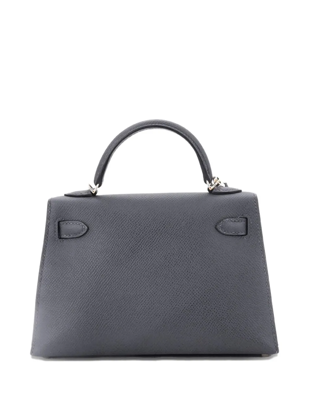 Hermès Pre-Owned Kelly Mini II Bag Grey Epsom with Permabrass Hardware 20 satchel | Pre-Owned | Image 2