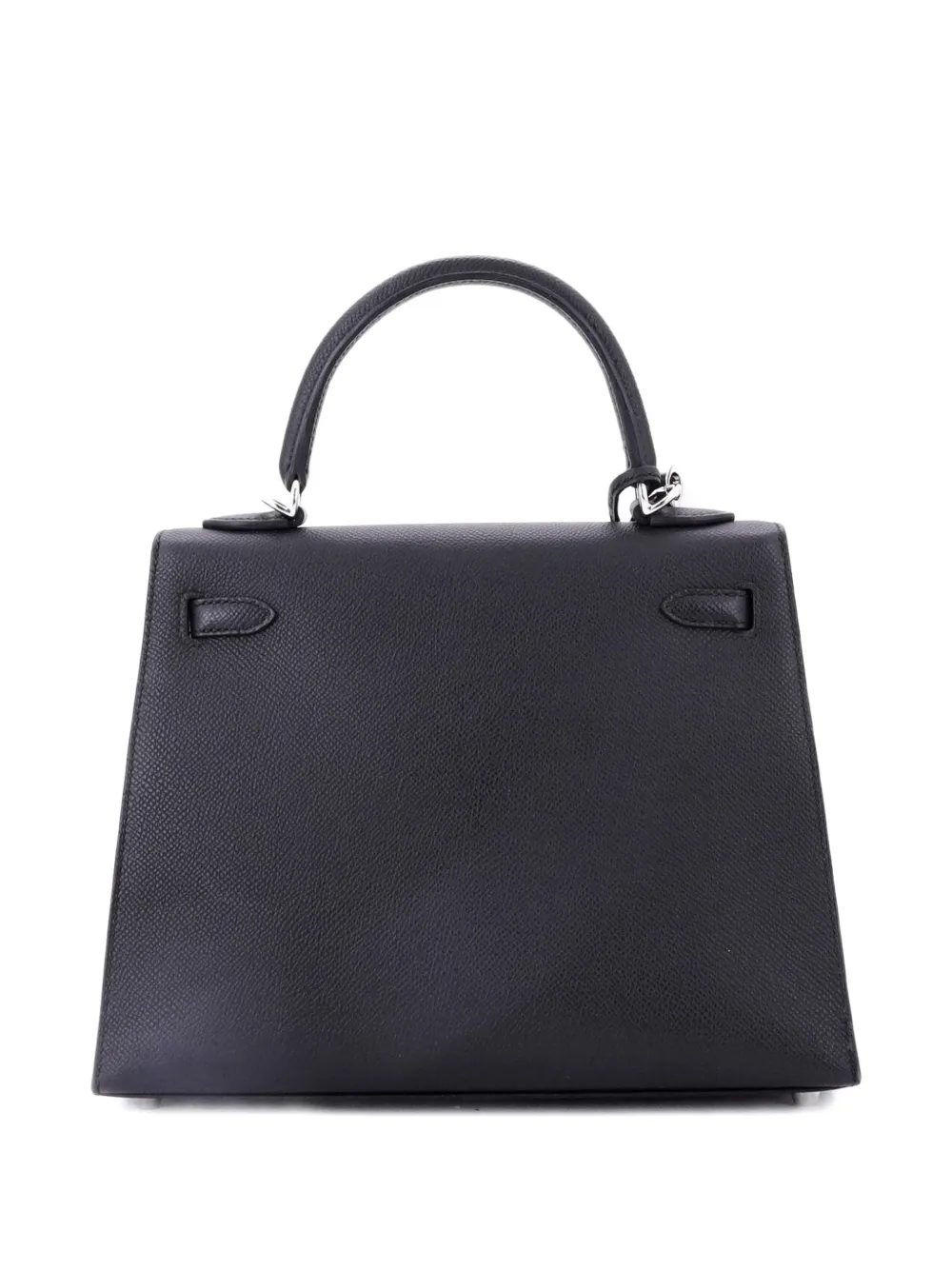 Hermès Pre-Owned Kelly Handbag Black Epsom with Palladium Hardware 25 satchel | Estilos de archivo | Image 2