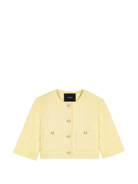 Maje buttoned pocket blazer