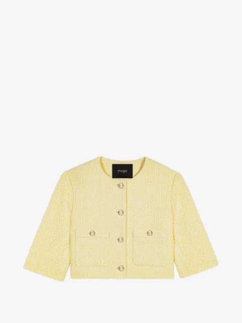 Maje blazer con bolsillos