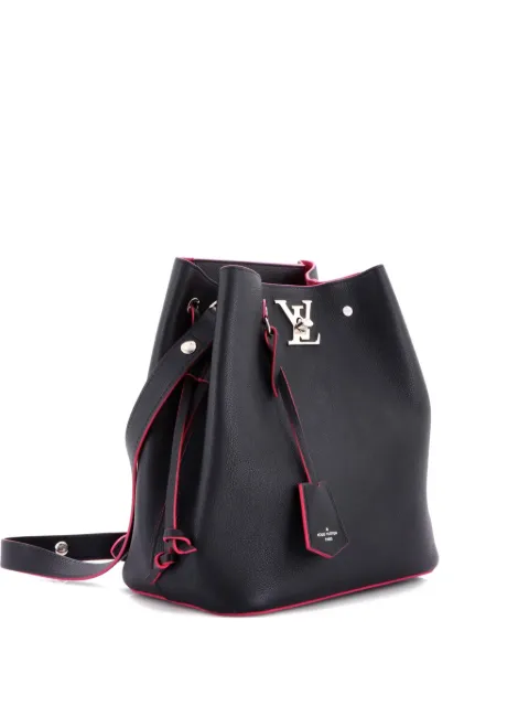 Louis Vuitton Pre-Owned Lockme Leather bucket bag