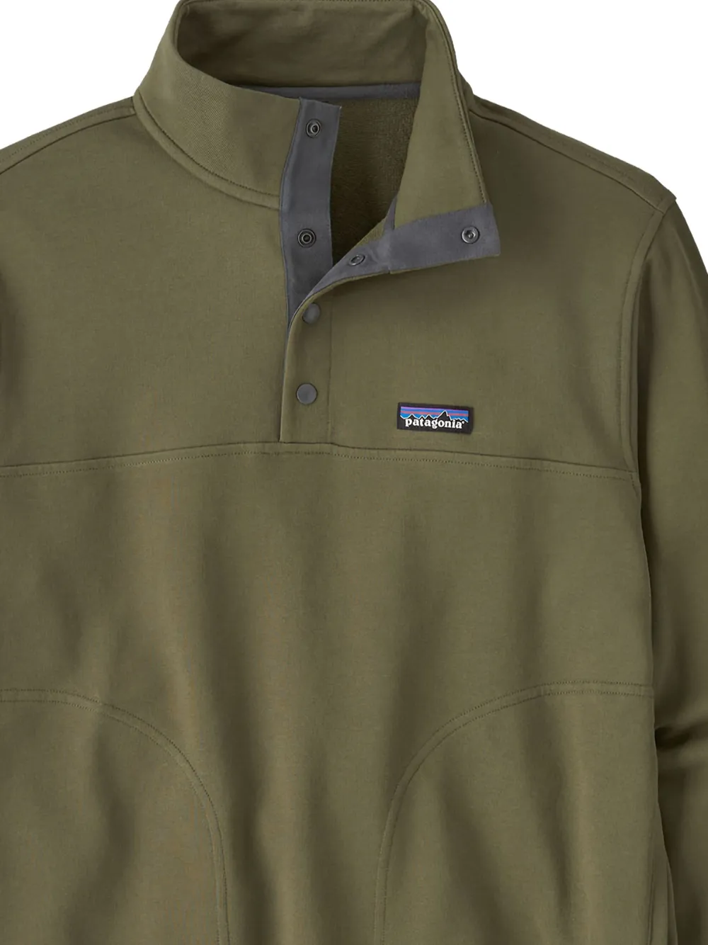 Patagonia Daily snap-T pullover - Groen